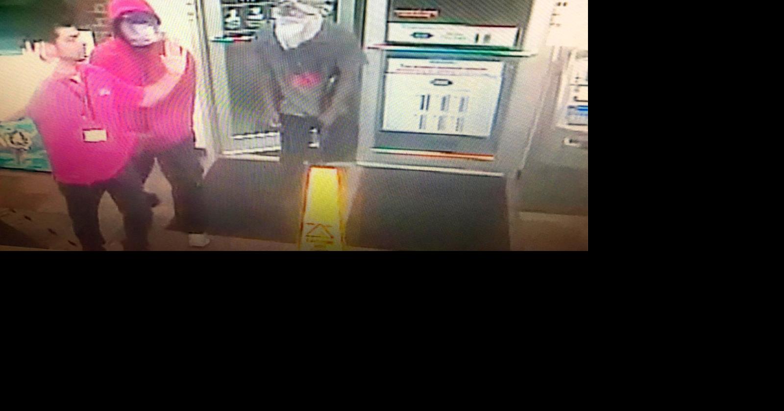 Surveillance Shows Wild Altercation At Gas Station In Belleville Masked men rob gas station near Belleville at gunpoint