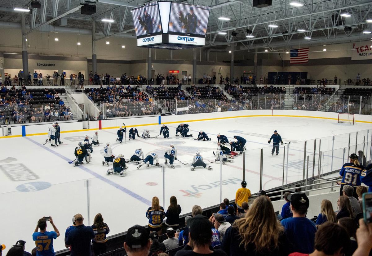 St. Louis Blues host first open practice of 2019-20 season