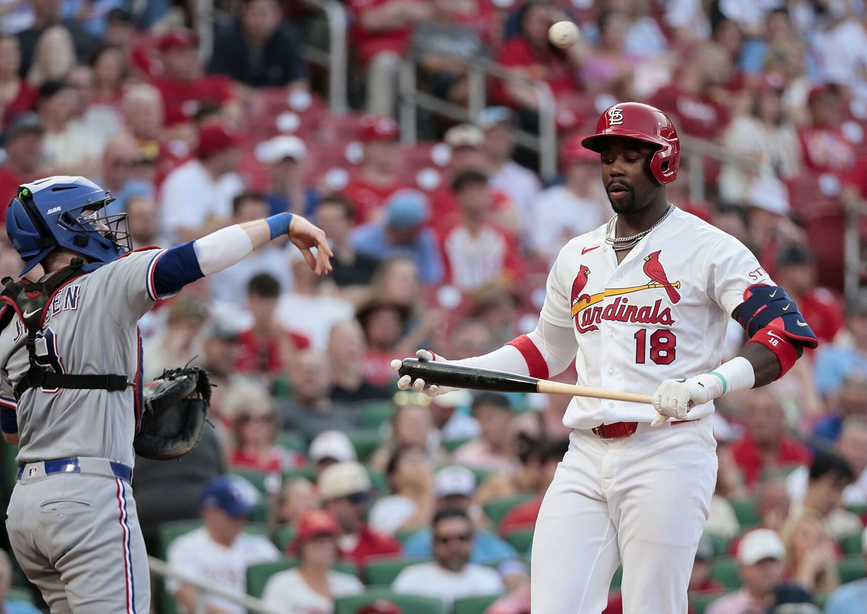 �����Ӱ�ԭ�� Cardinals begin interleague series as Texas Rangers come to Busch Stadium