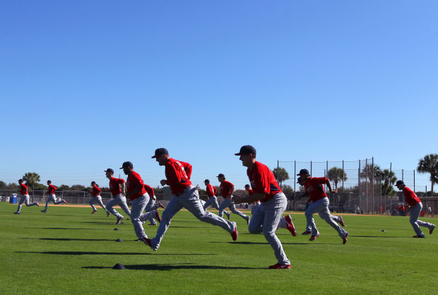 St. Louis Cardinals pitchers at spring training | St. Louis Cardinals | 0