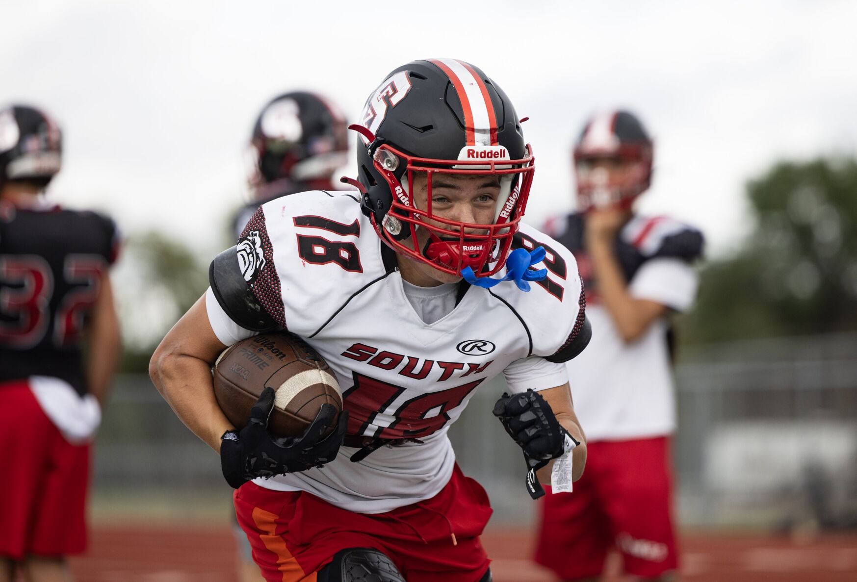 Fort Zumwalt South football practice