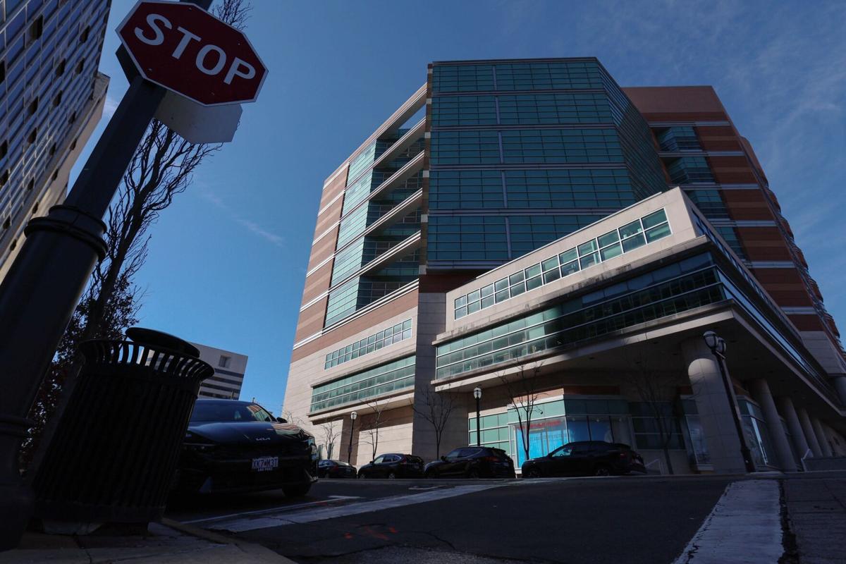 A view of the �����Ӱ�ԭ�� County Justice Center in Clayton