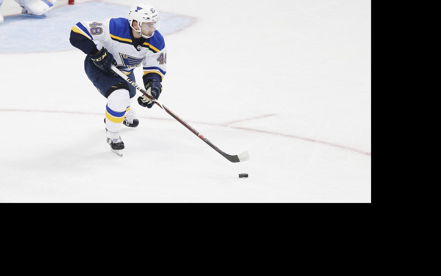 Blues' Colton Parayko Makes Incredible Diving Effort To Set Up Blais For  Breakaway Goal 