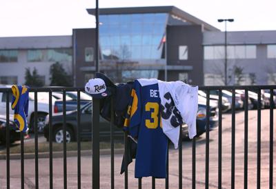 Rams Park after St.  Rams announce they're leaving