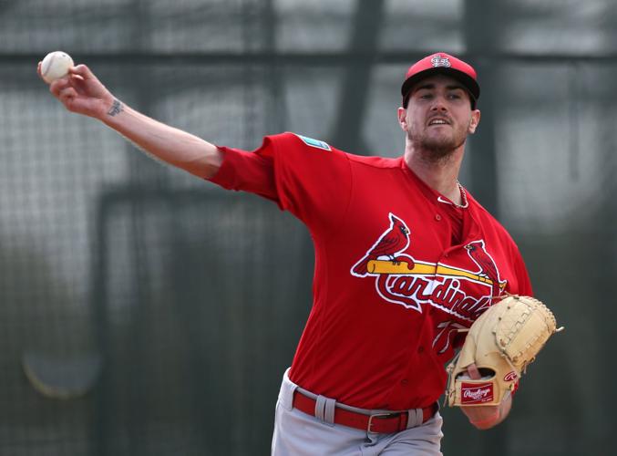 Photos Cardinals open camp with pitchers throwing first bullpen session