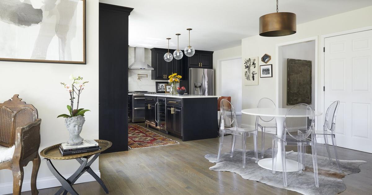 Black and white punctuate Oakland home’s interior design | Home & Garden