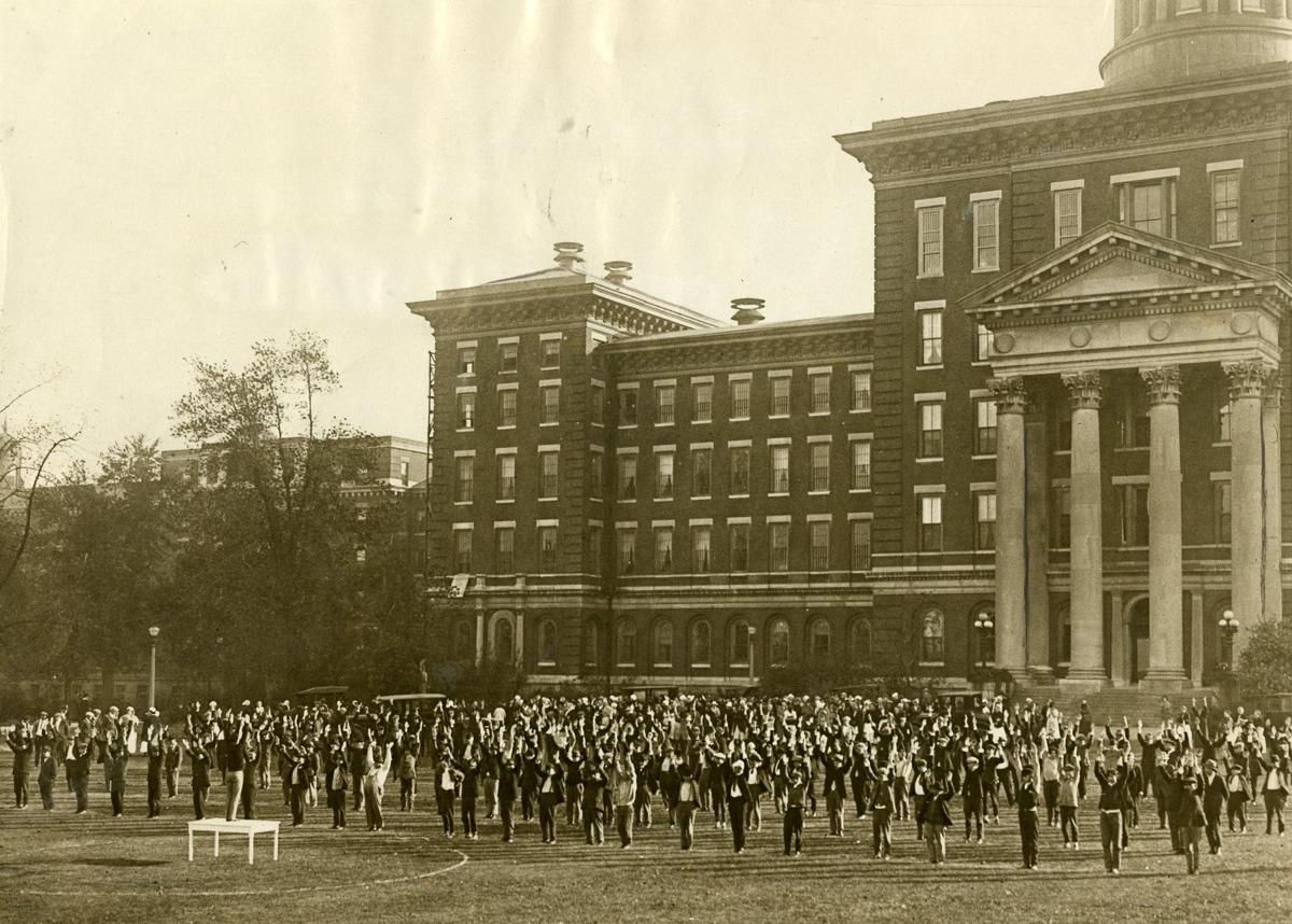 Photos Archive images of the Missouri State Hospital on Arsenal