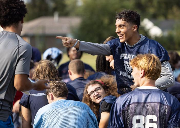 St. Charles football practice