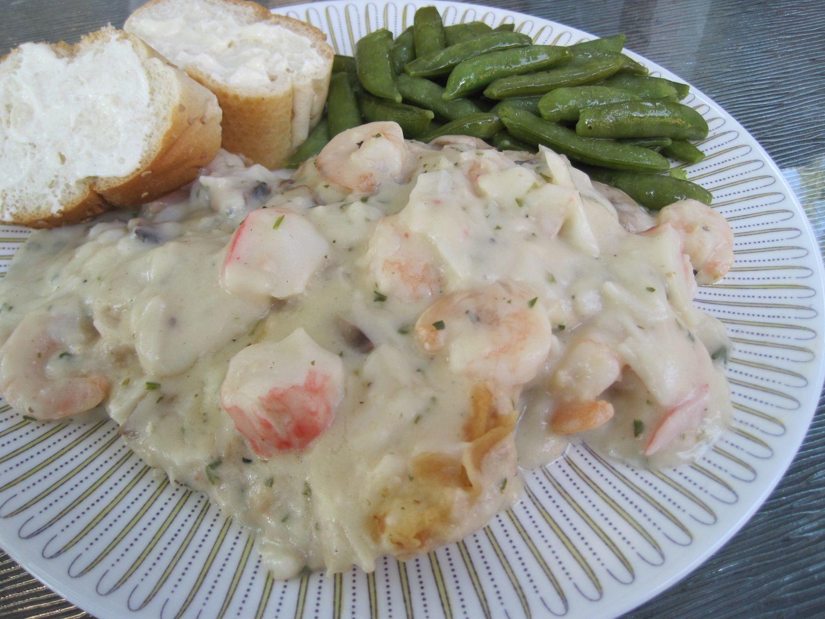 Pietro S Fish Sebastian Is Topped With Shrimp Crab Food And