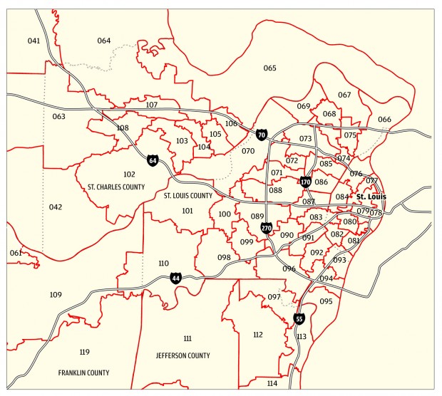 Judicial panel releases new maps for Missouri House, Senate districts ...