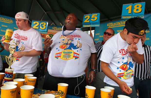 Nathan's hot dog eating comes to Busch Stadium | Multimedia | stltoday.com