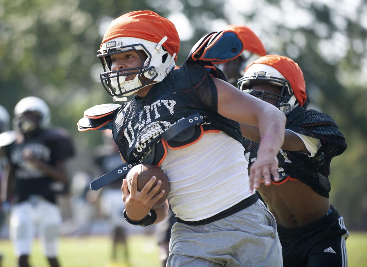 University City football practice
