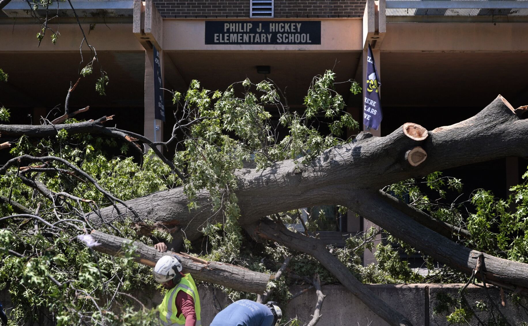 St. Ƭ' northside continues cleanup after devastating tornado