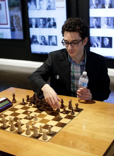 International Chess Federation on X: 16-year-old Gukesh D wins once again,  beating the world's #5 Fabiano Caruana with the black pieces, and has 8 out  of 8 now!😮 #ChessOlympiad  / X