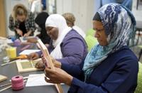 Craft Alliance fiber class at Grand Center