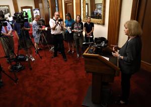 Krewson calls interim police chief's protest remarks 'inflammatory' but stands by him