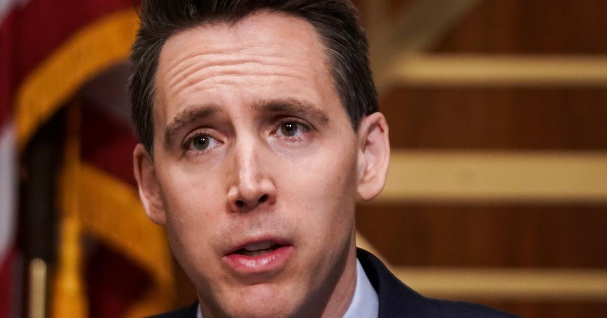 Josh Hawley led off a DC stage after pro-Palestinian activists protest event