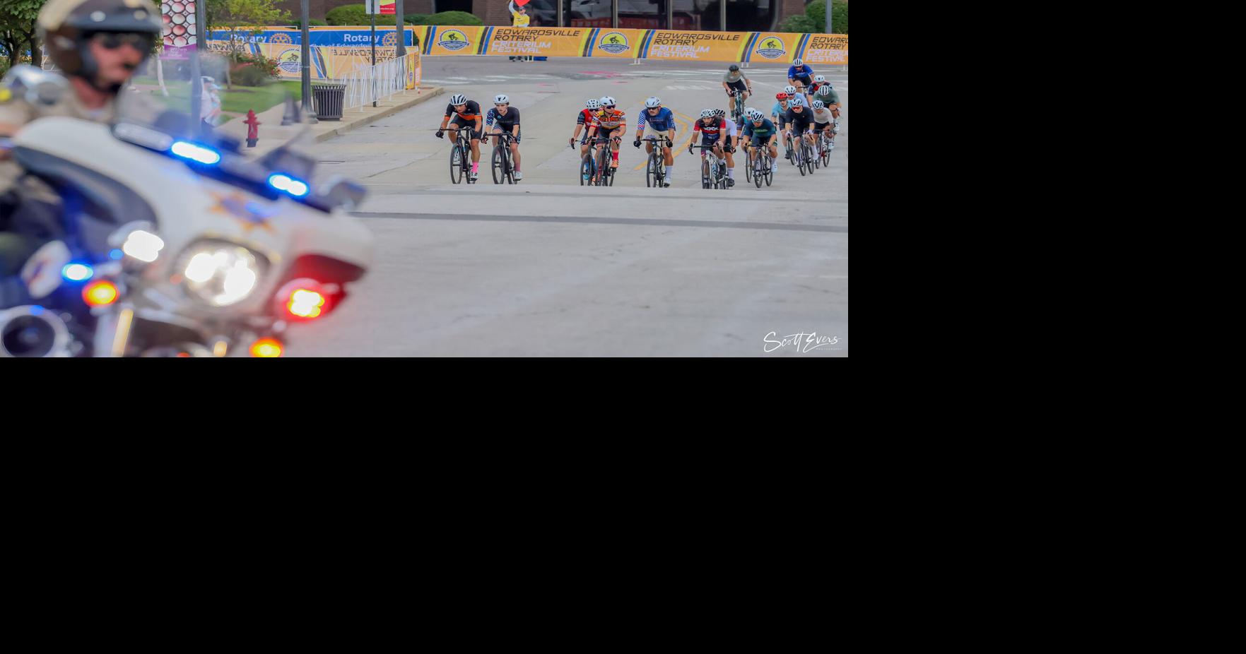 Top bicycle racers, amateurs to speed through Edwardsville streets