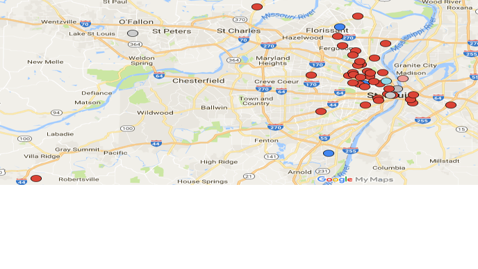 2017 St. Louis area homicide map | Special Features | www.bagssaleusa.com/product-category/classic-bags/