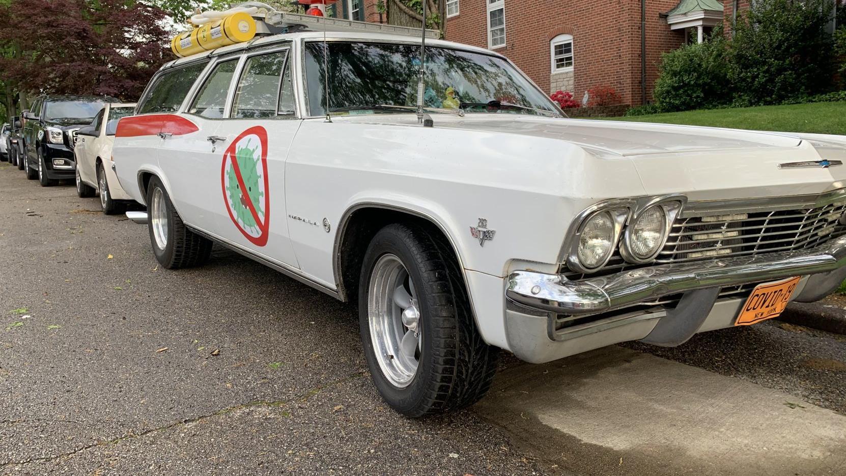 Who Ya Gonna Call Coronabusters St Louis Man Creates Car To Boost Spirits Metro Stltoday Com