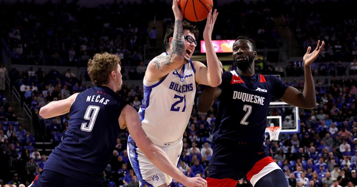 SLU closes in on Atlantic 10 title with win over Duquesne as Robbie Avila ...