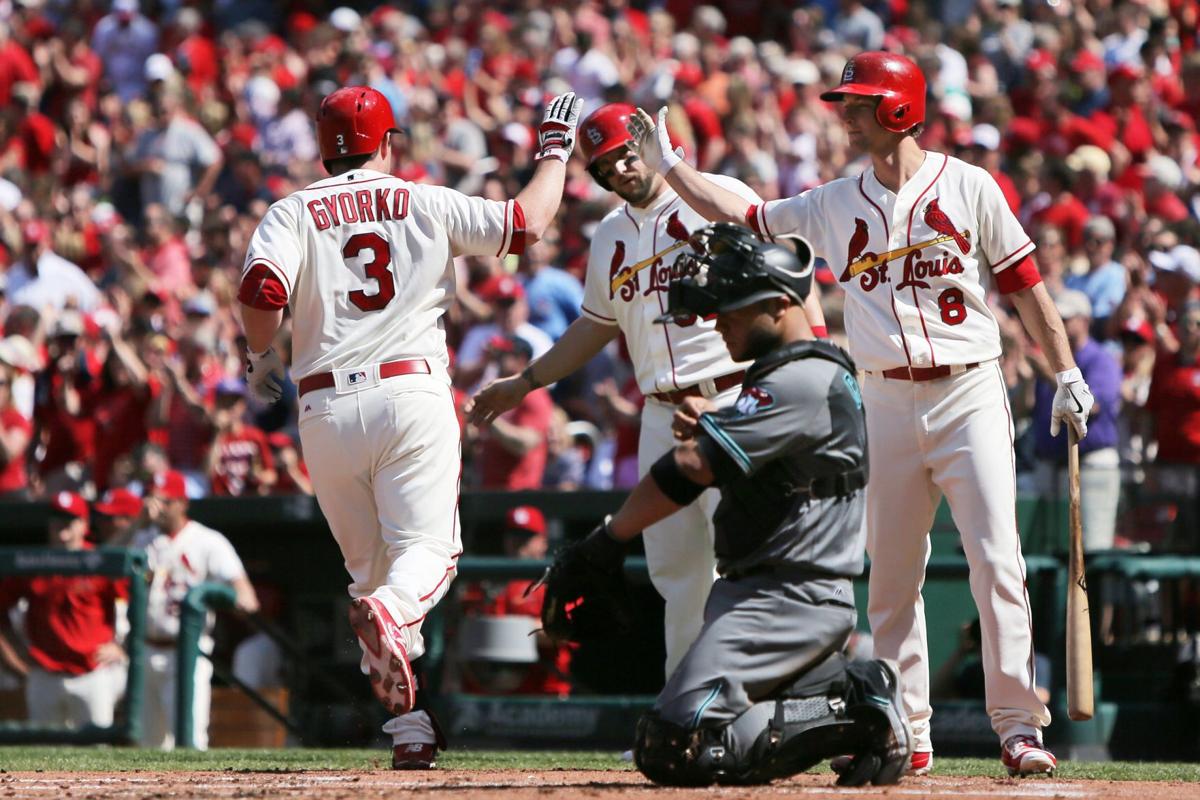 Photos Homers help Cardinals take game two from Arizona St. Louis