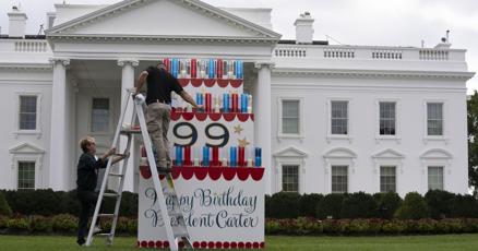 Jimmy Carter turned 99 at home with Rosalynn children on Sunday Tributes poured in Jimmy Carter turned 99 at home with Rosalynn children on Sunday Tributes poured in