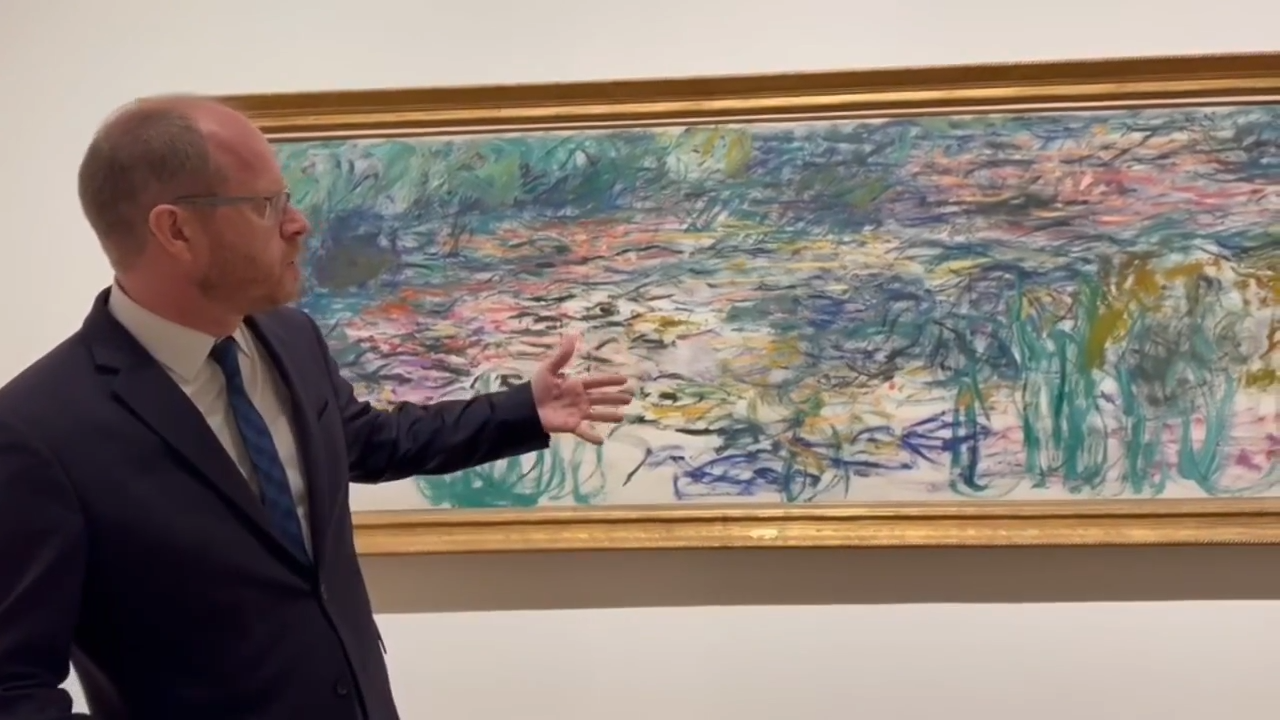 Opening of the Monet-Mitchell Exhibit at the Fondation Louis Vuitton - en -  Say Who