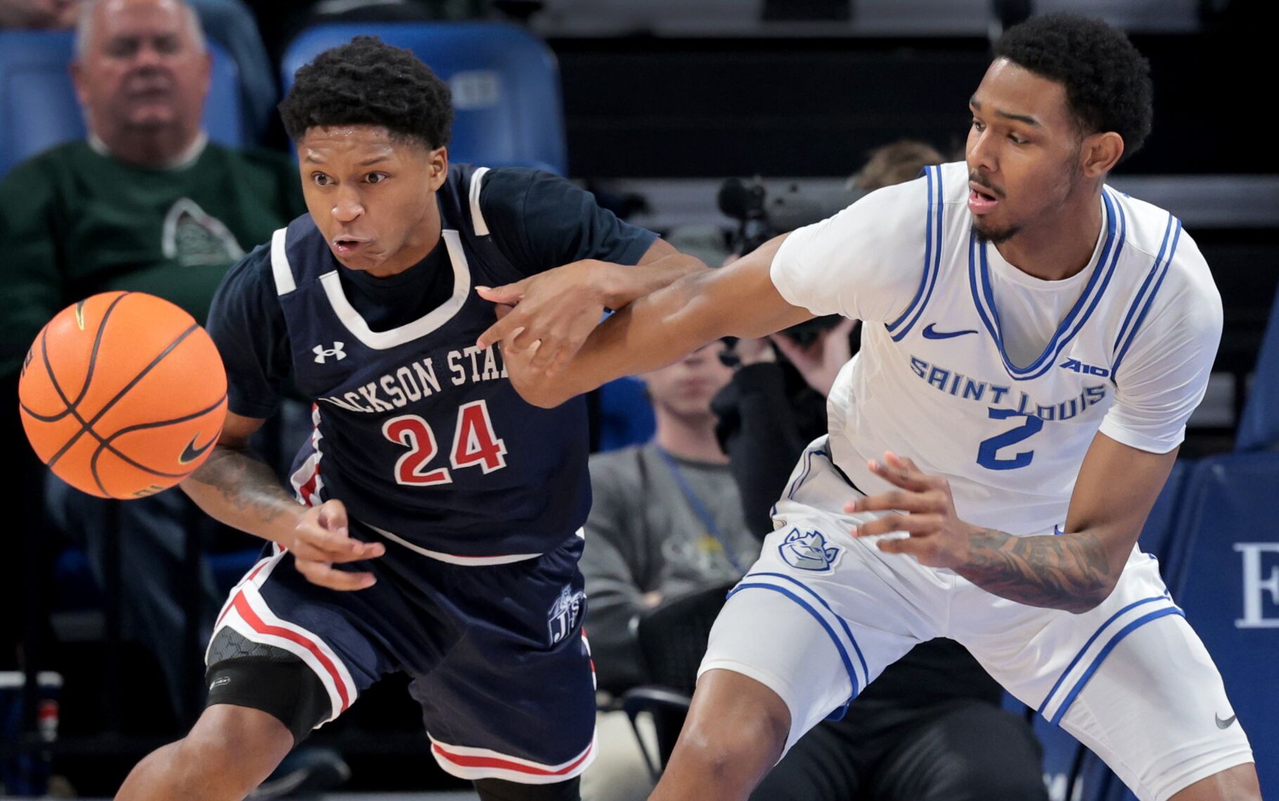 SLU beats Jackson State 74-66