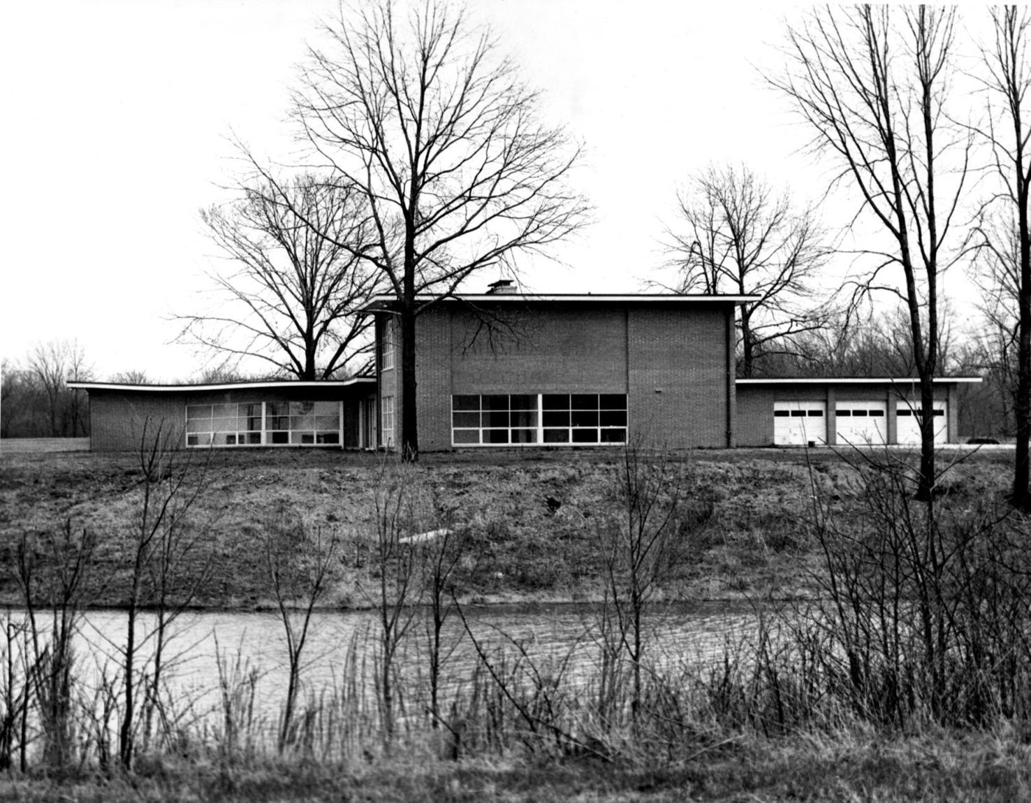 Frank 'Buster' Wortman house in 1958