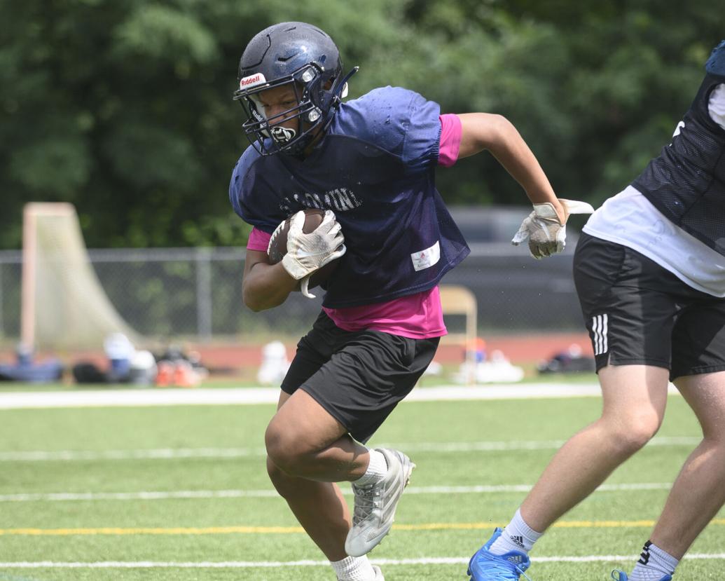 St. Dominic football practice