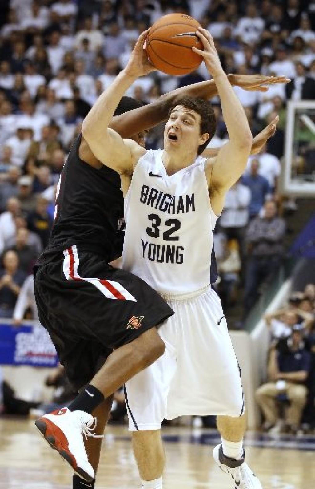 Fredette Scores 43 Byu Knocks Off San Diego State College