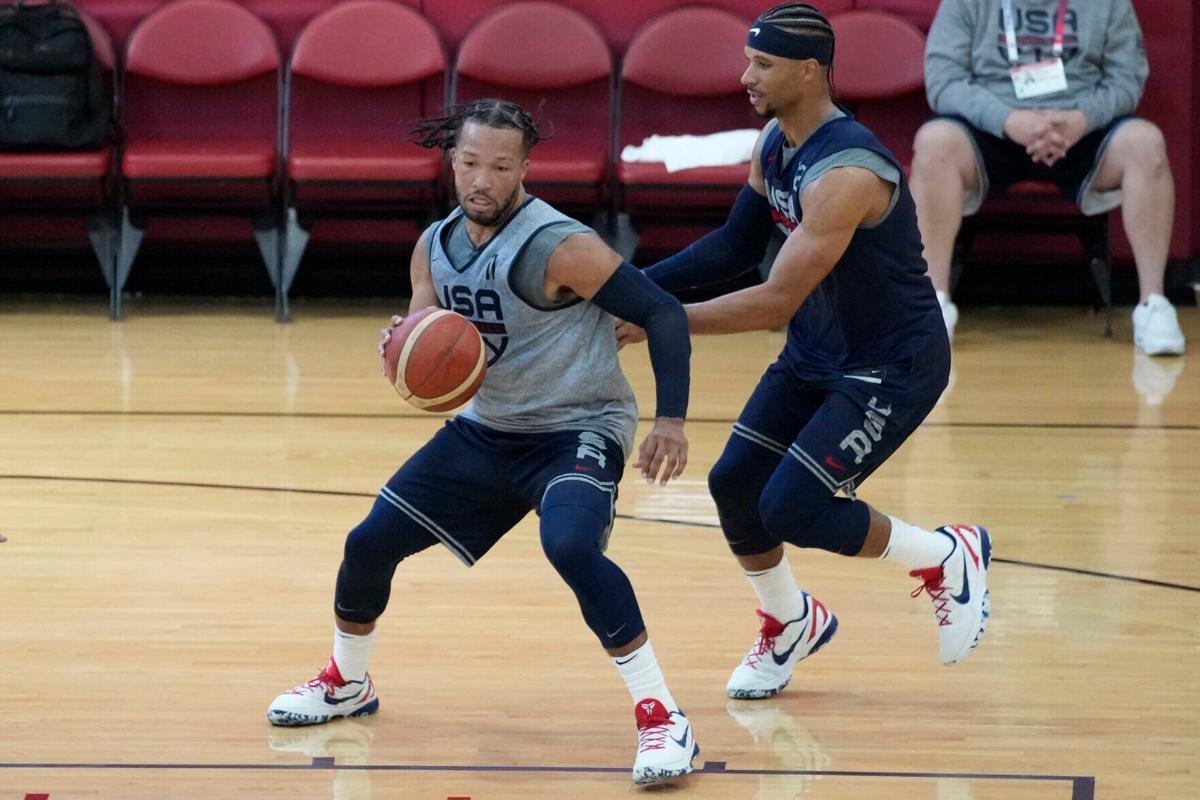 Jalen Brunson shines, Josh Hart debuts in USA's 30-point