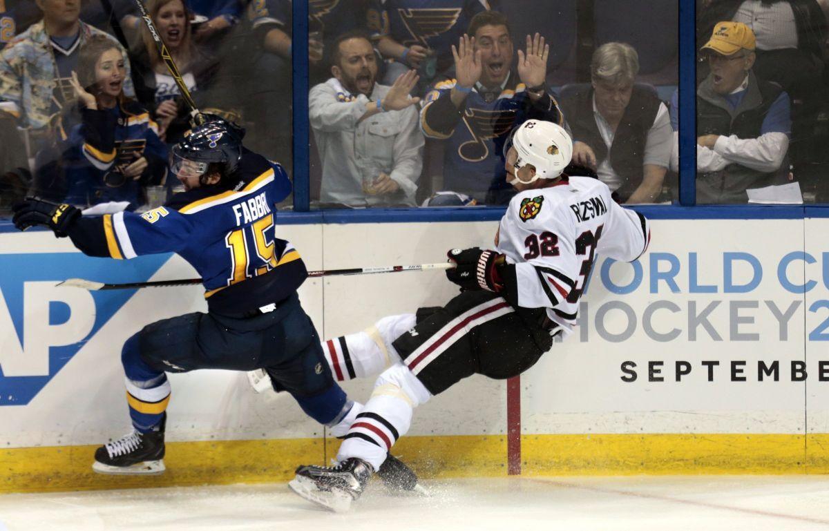 Blues deliver big hits, but Hitchcock wants more