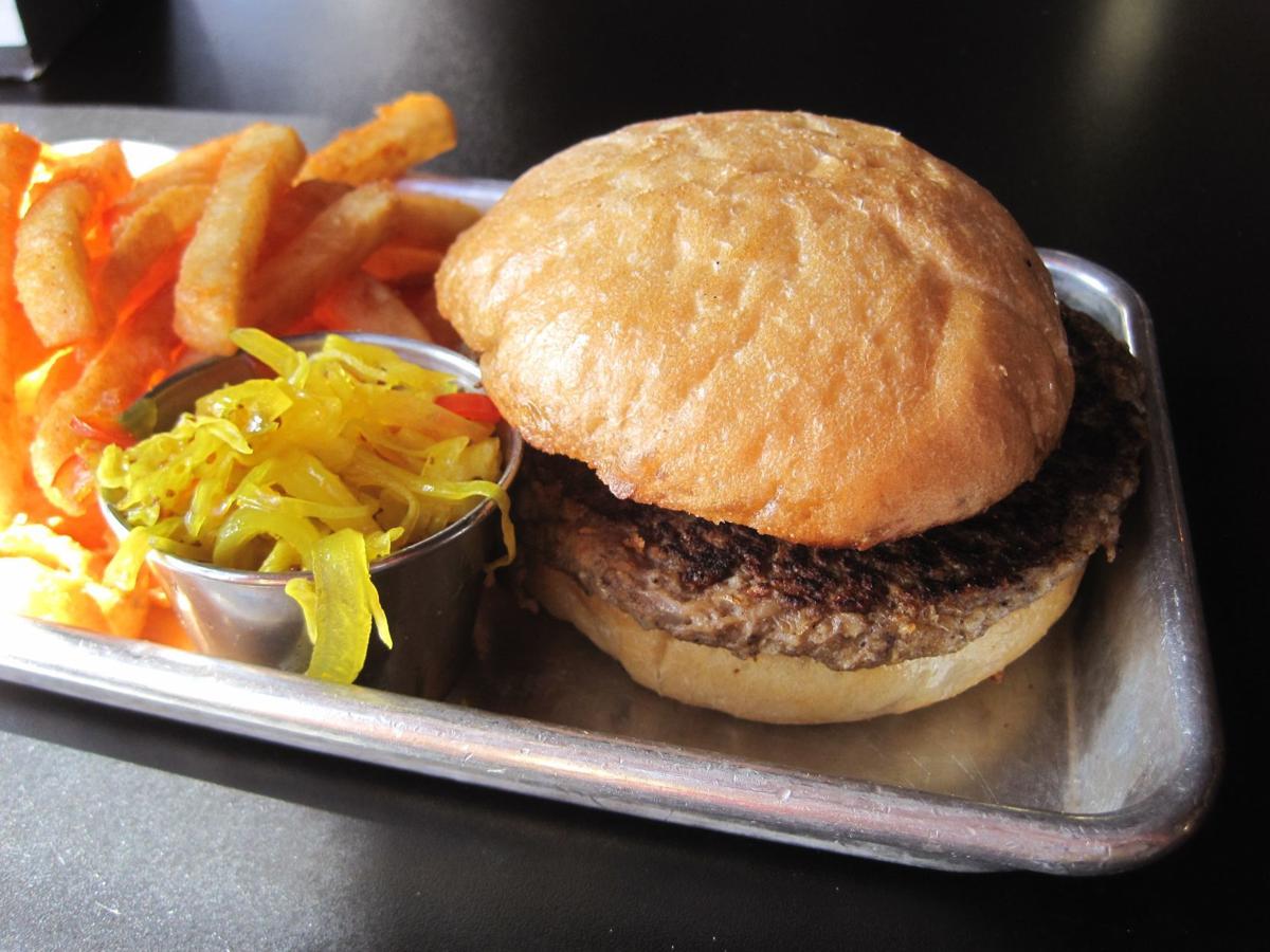 SR vegan burger from The Stellar Hog