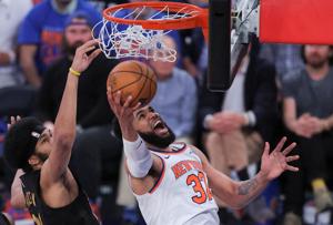 BASKETBALL-NBA-NYK-CLE/