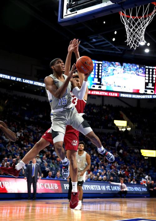 St. Louis University beats UMass 83-80 in overtime