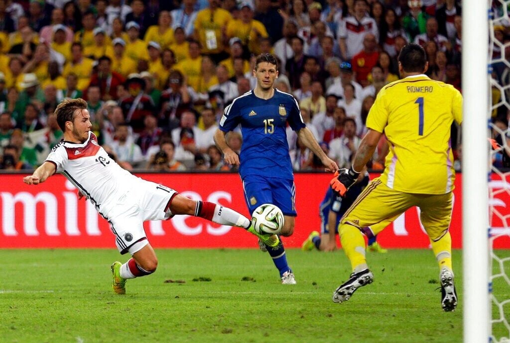 World Cup Finals, Pasadena USA, 22nd June USA 2 v Colombia 1,Eric News  Photo - Getty Images