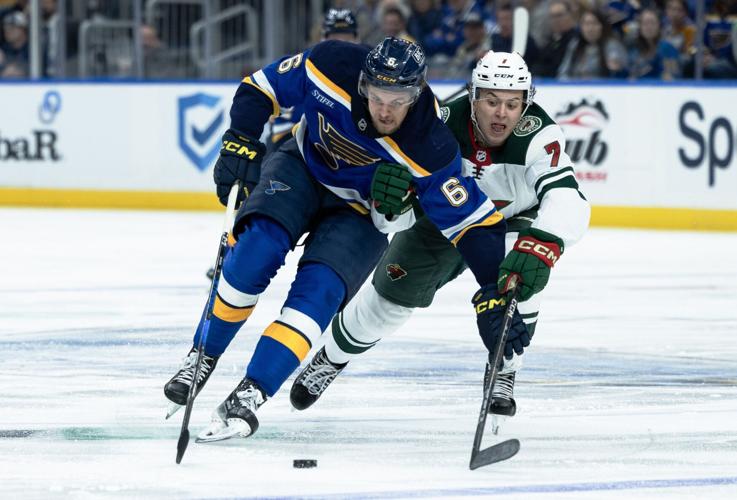 Blues face off against the Wild in home opener