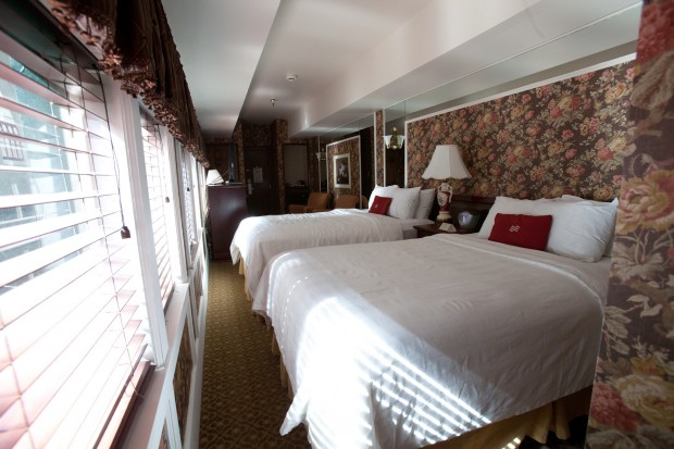 Your train car hotel awaits in the heart of downtown Indy 