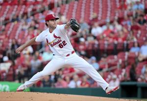 The St. Louis Cardinals and the Arizona Diamondbacks play at Busch Stadium for game two of four