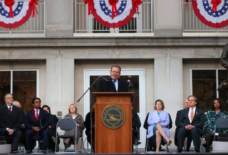 County swears in its officers