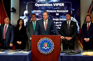 Operation VIPER press conference