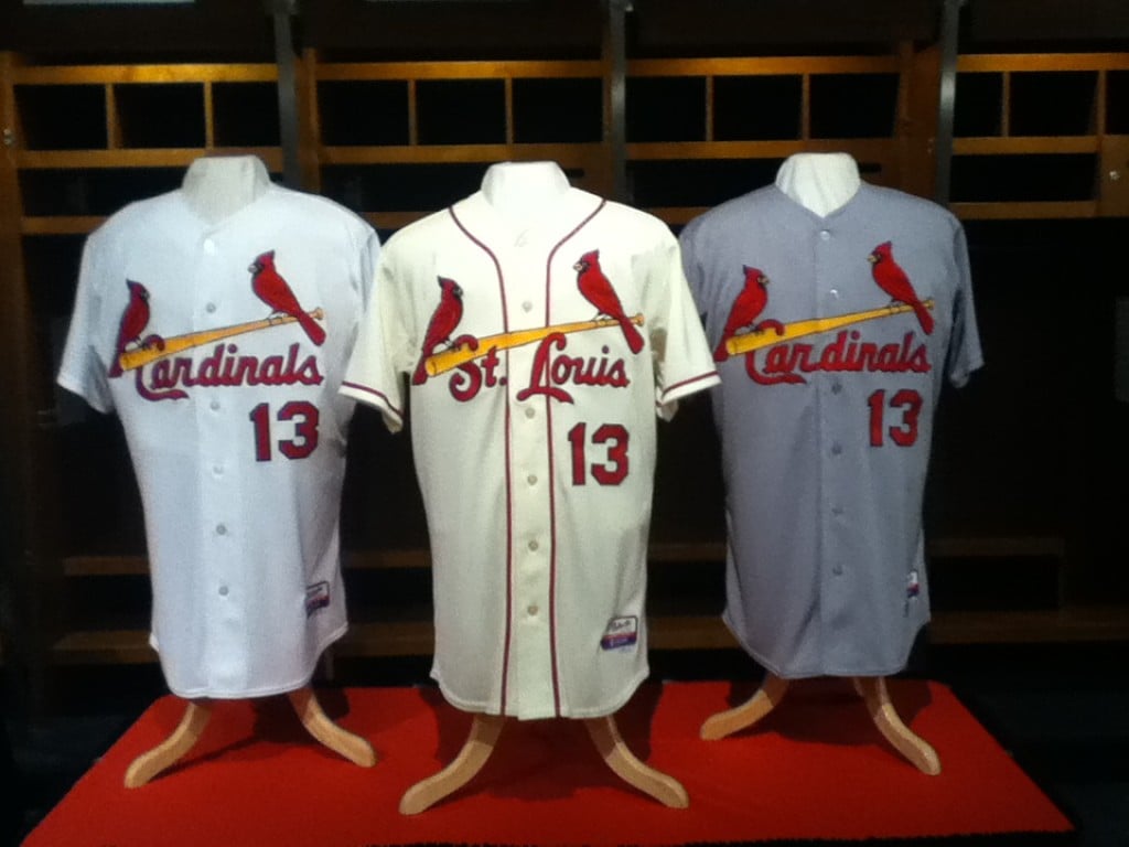 cardinals home and away jerseys