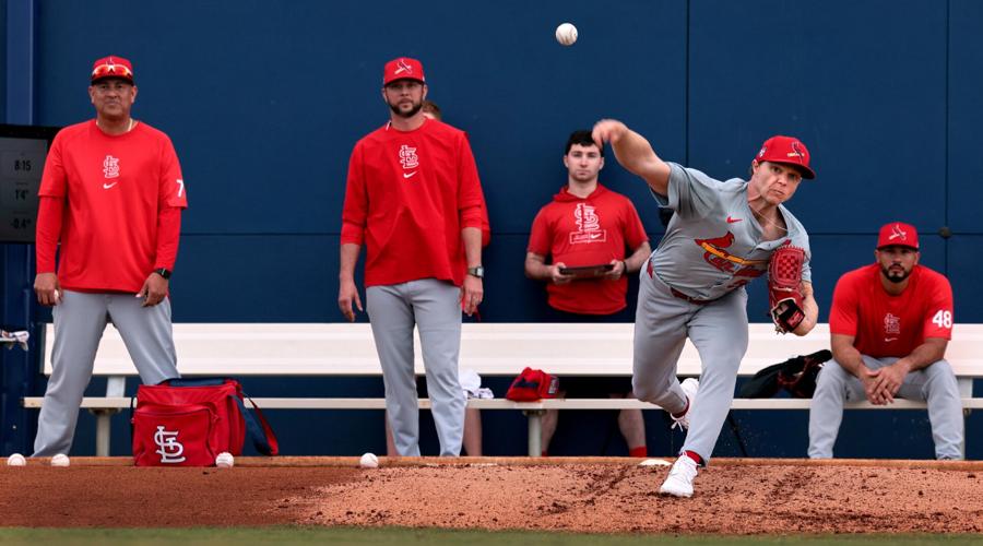 Cardinals workout in Jupiter on Feb. 18