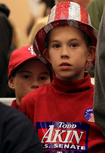 Akin election party