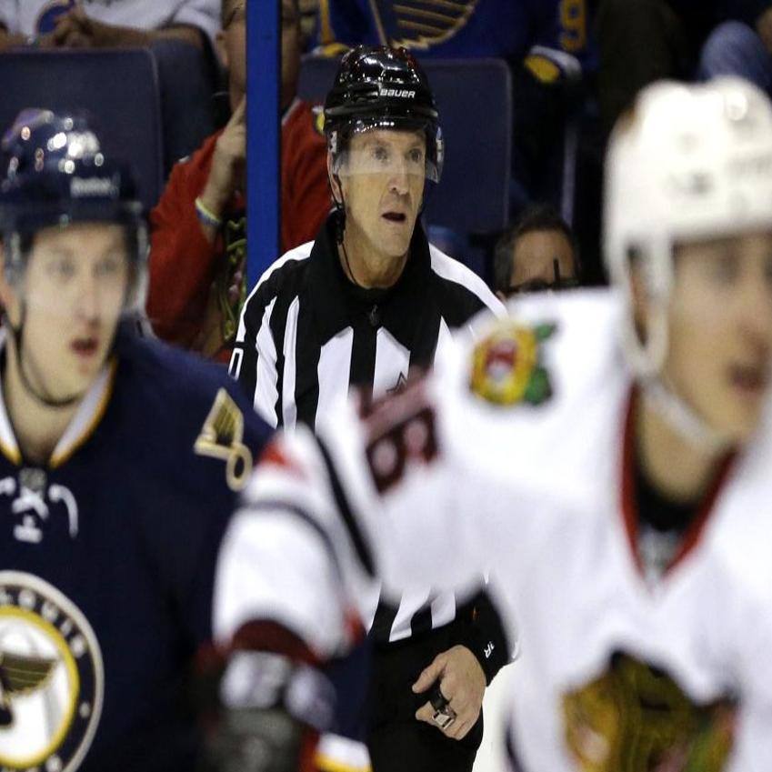 Refereeing Winter Classic Will Be Highlight For St Louisan Peel St Louis Blues Stltoday Com