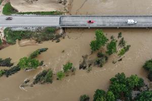 Flash flooding in southeastern Missouri