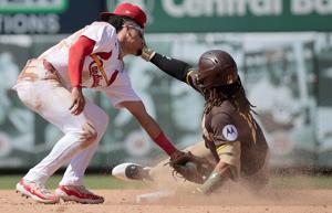 The St. Louis Cardinals miss the sweep, lose 6-1 to the San Diego Padres