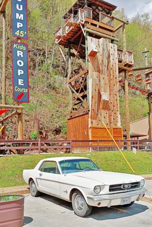 1965 Ford Mustang coupe - F.O.R.D..